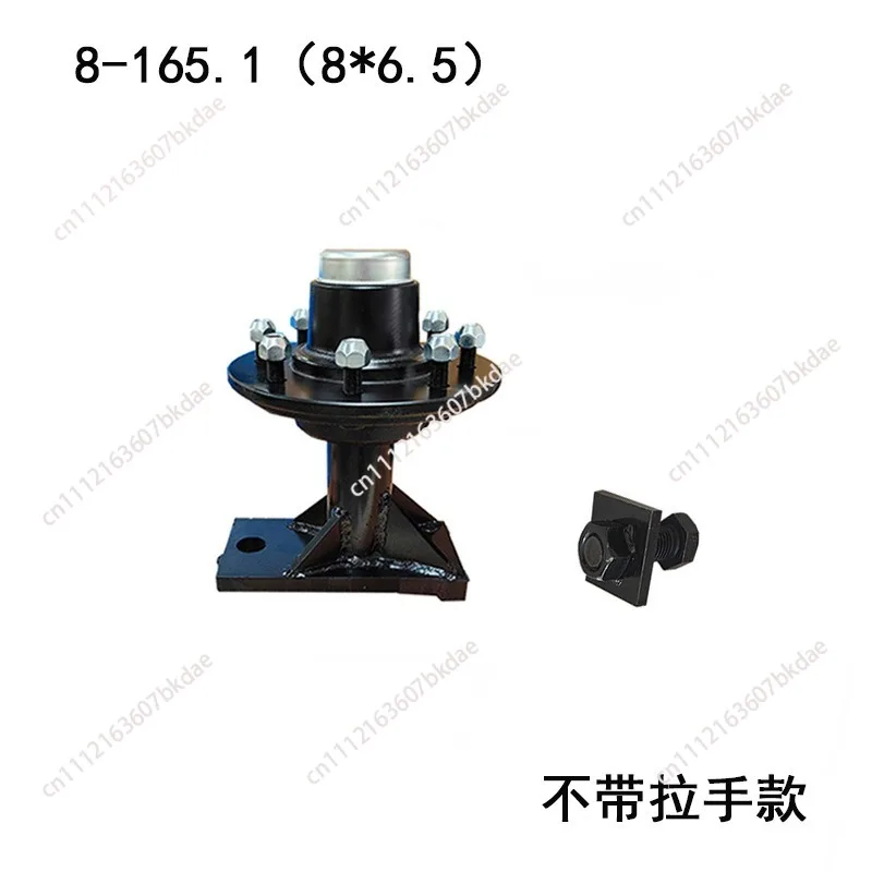 1 Piece-Container Main Shaft Kit, Container Moving Wheel Assembly, Container Wheel Hub, Heavy‑Duty Container Bearing Housing