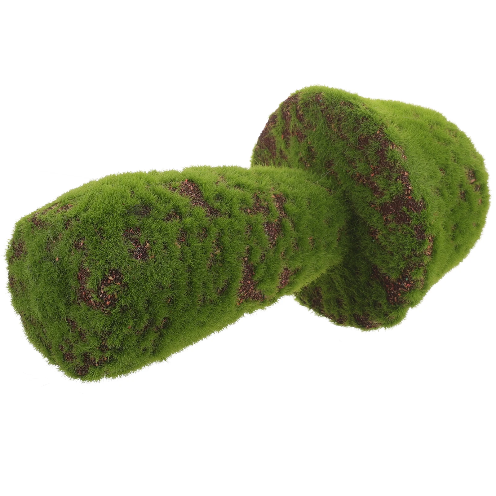

Simulated Moss Mushroom Outdoor Garden Statues Dark Green Cute Flocked Yard Decor Party Theme Craft Lawn Decoration Mushrooms