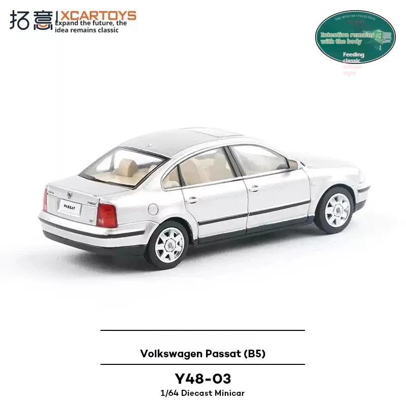 XCARTOYS 1:64 Liga Passat B5 Modelo Die-Cast Metal Sedan Carro Civil Brinquedo Colecionável Clássico Alemão