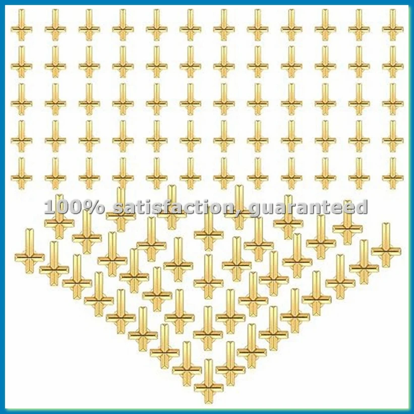 

100 Pcs Lapel Pin Bulk Set Gold Pins Religious Pin Gold Enamel Pin Set for Christian Chaplain-A10G