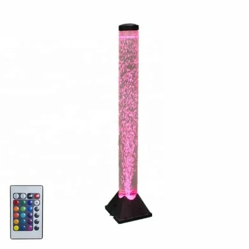 Customized bubble water lamps led movable decor lamp hot sale water bubble led light tube