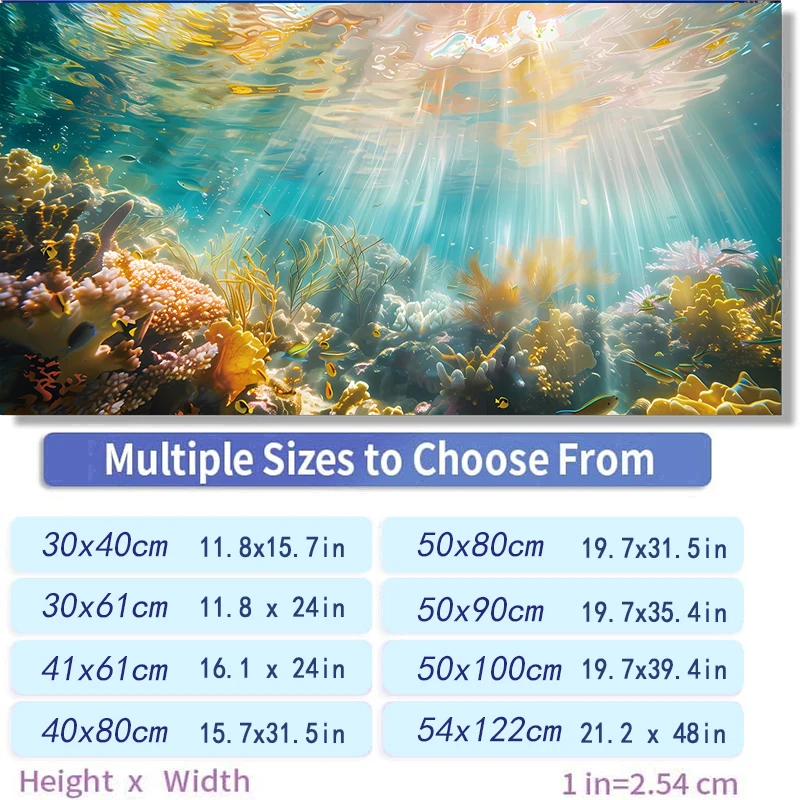 Adesivo per Sfondo Acquario, D - Marine Aquarium Wallpaper recensione e prezzo