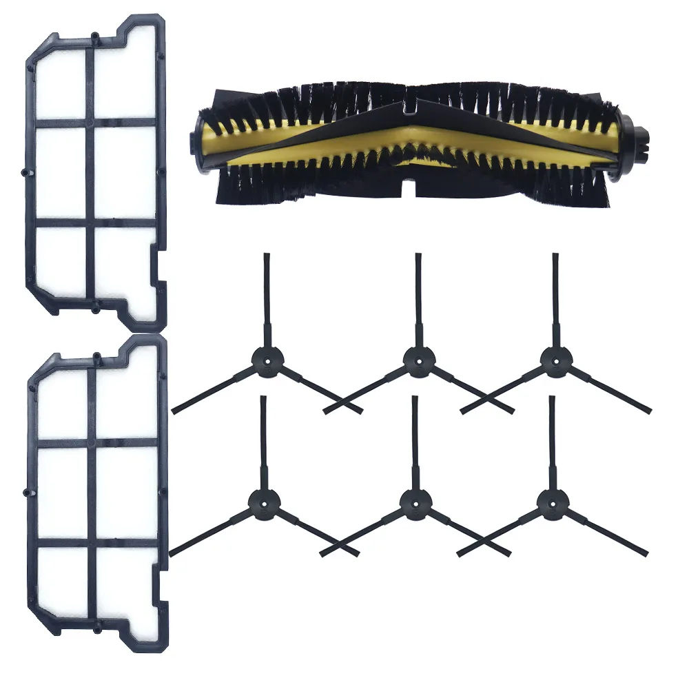 

Main Brush Side Brush HEPA Filter for ILIFE V7S, V7, V7S Pro Robot Vacuum Cleaner Parts for Chuwi ILIFE V7S Pro Accessories