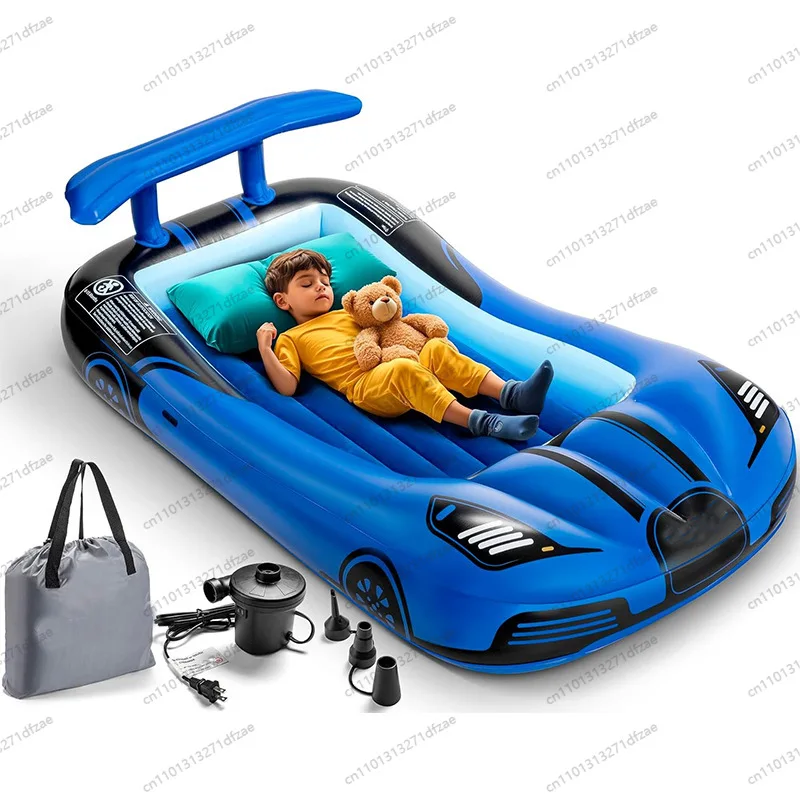 

Inflatable Car Modeling Children's Bed Travel Mattress Bobo Ball Play Pool Removable Mattress Outdoor Portable
