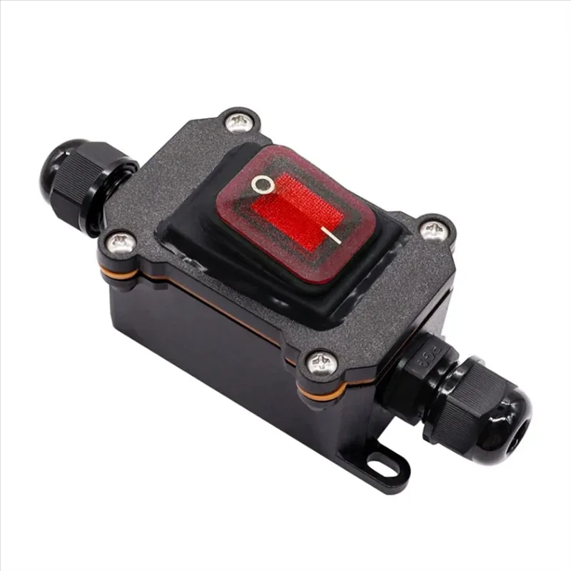 1pcs IP67 Waterproof Inline Switch High Current Power Waterproof Switch 12V DC 20A