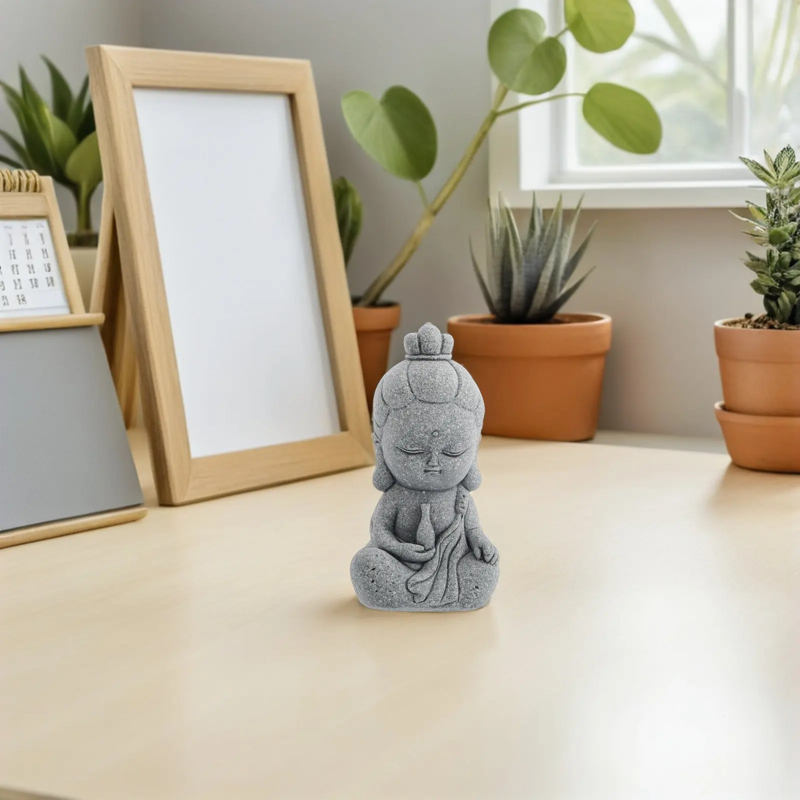 Guanyin Statue Decoration Feng Shui Decorative Statues for Home Asian Buddha Buddah Zen
