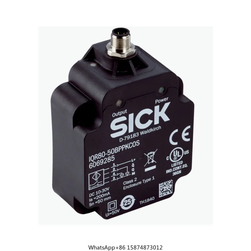 

Hot selling High Quality sick sensor Inductive proximity sensors IMR IQR80-75NPPKC0S 6069286