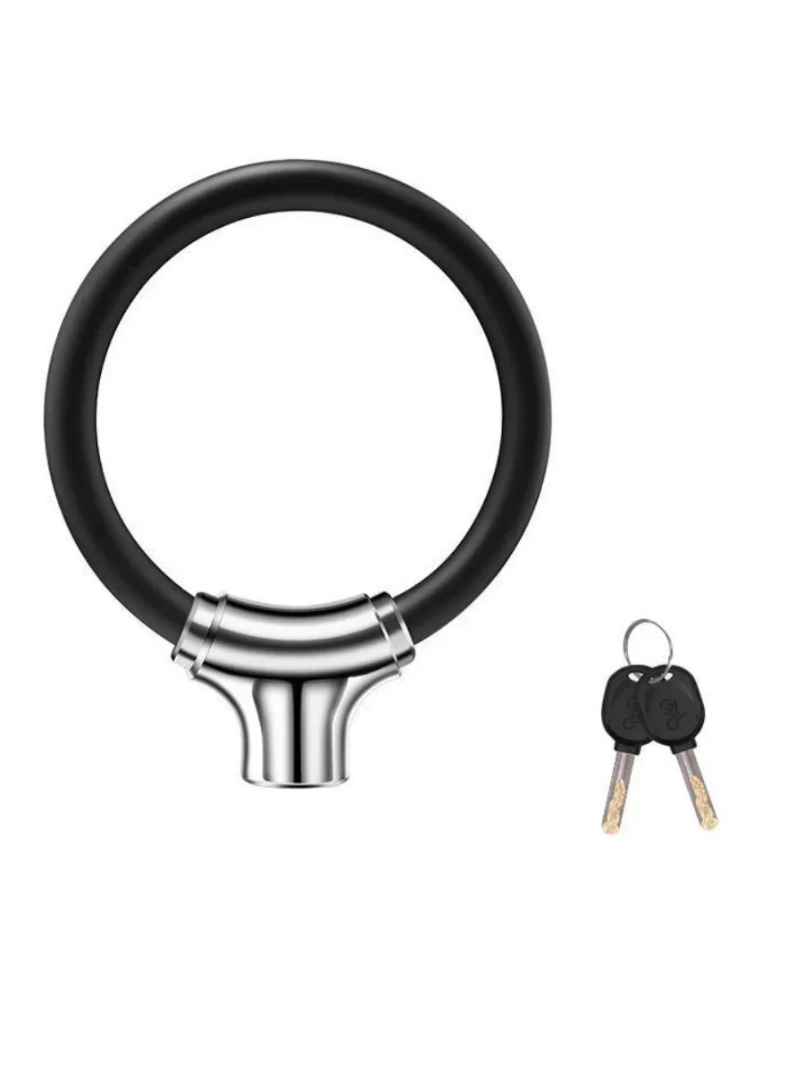 AliExpress NONE 2 Sizes S L Bicycle Lock Disc Brake Alarm Anti Theft Security Bike Lock for Scooter Wheel Riding Accessories Sports Cycling