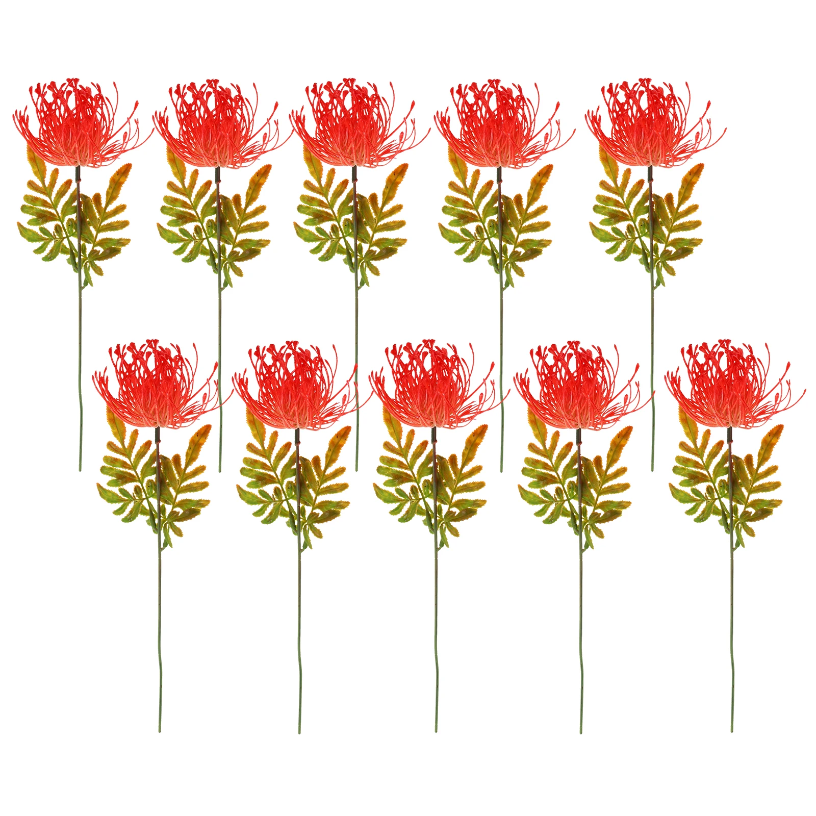 

10 Pcs Artificial Lily Simulation Flower Stems Decorative Bouquet Picks Wedding Fake Flowers Floral