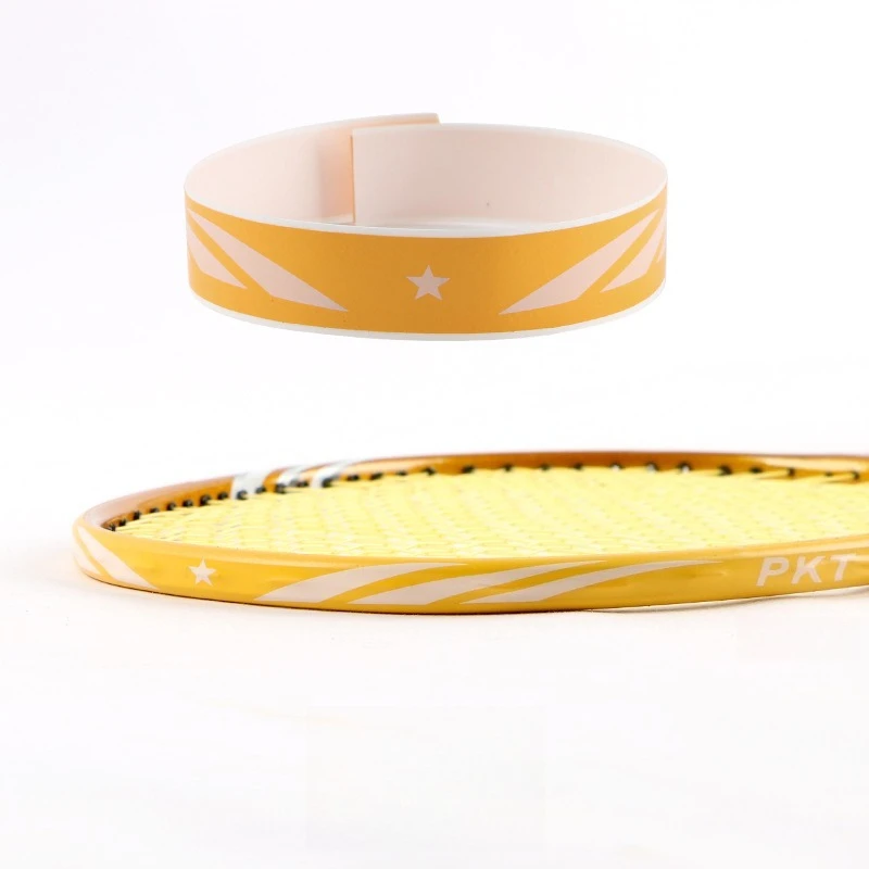 

Защитные наклейки для ракетки для бадминтона, полное покрытие, рамка для защиты от столкновений, царапины, спортивные аксессуары на открытом воздухе