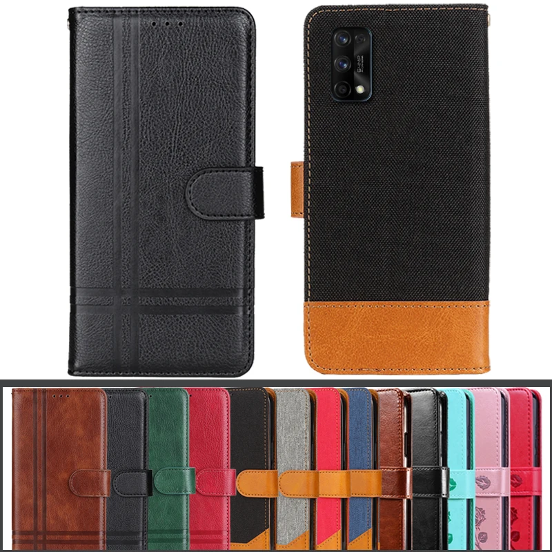 Flip Leather Case For Realme 7 Pro Wallet Book Cover For Realme7Pro Realme7 Pro Realme 7Pro RMX2170 Cover Magnetic Phone Bag