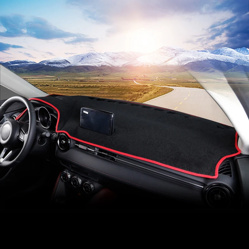 For Mazda 2 DJ DL 2015 2016 2017 2018 2019 2020 2021 2022 2023 Car Dashboard Cover Avoid Light Pad Sun Shade Mat Anti-UV Carpet