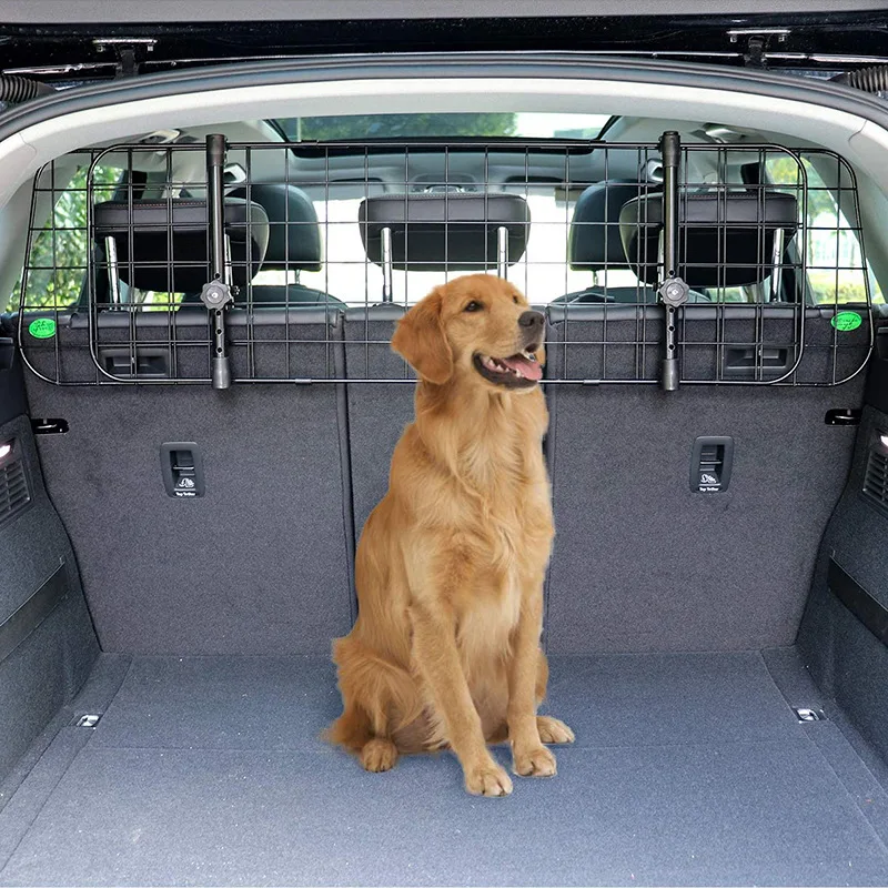 

Car pet isolation net trunk protective fence safety retractable fence Dog riding artifact