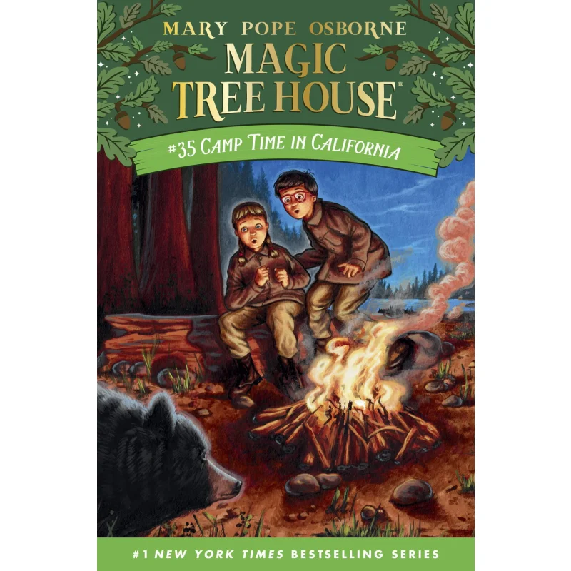 

Magic Tree House 35Camp Time In California Mary Pope Osborne Random House US 9780593177495 Book