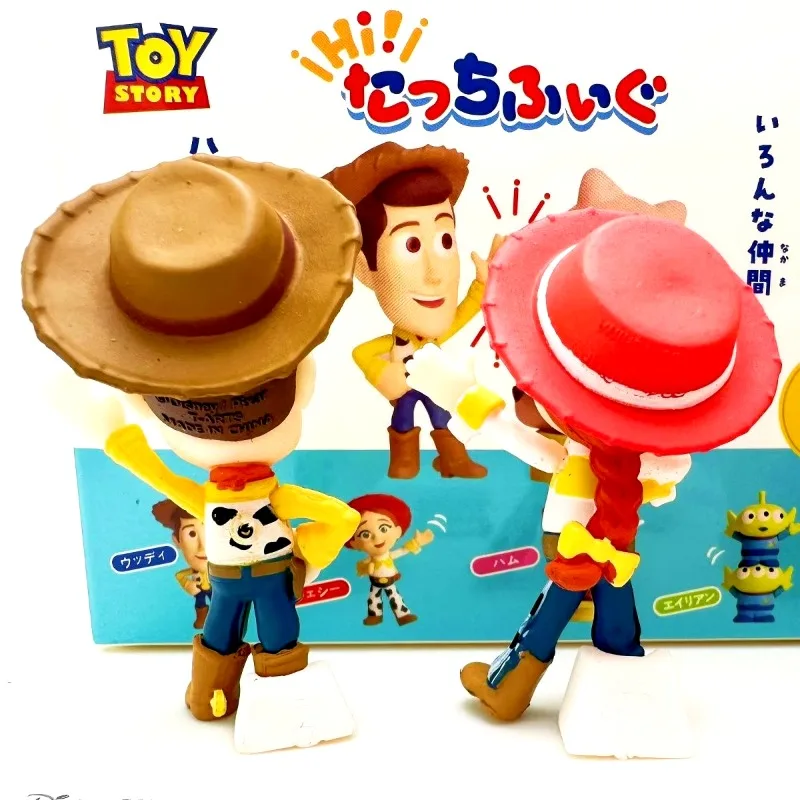 Toy Story Greetings Series Doll Woody Three Eyed Boy Cuisi Ham 3D Small Ornament Blind Box, Children's Novel Gift