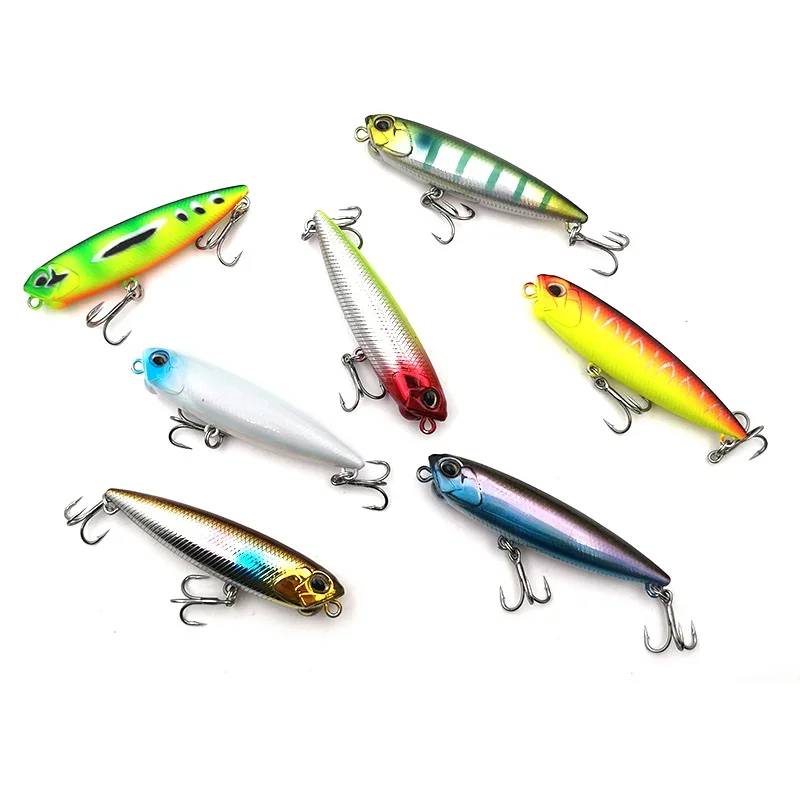 1pcs Fishing Lure Bait Swimbait Jerkbait Pencil 65mm 5.2g Walk Dog Floating Lures Bass bait luer Floating Pencil Surface Stick