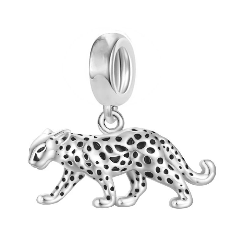 رائجة البيع 2026 لتقوم بها بنفسك مجوهرات هدية الذئب النمر أصلع النسر الأسد سحر زهرة حبة استرخى صالح الأصلي الفضة سوار قلادة الموضة #6