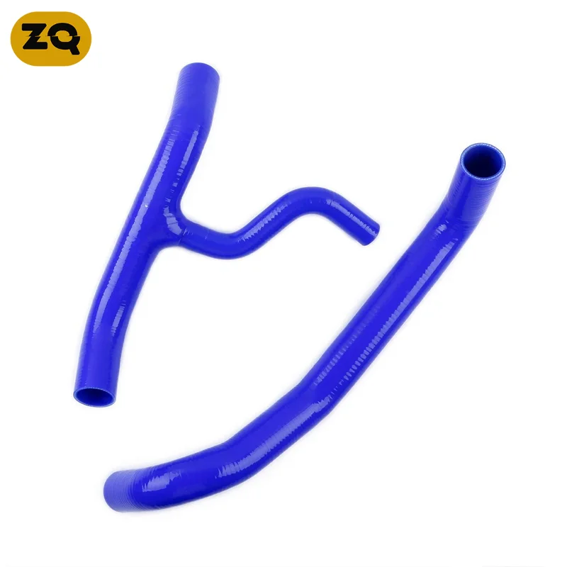 2pcs For 1997-2003 Ford Truck F-150 4.6L 5.4L SOHC NA Silicone Radiator Hose Pipe Kit 1998 1999 2000 2001 2002