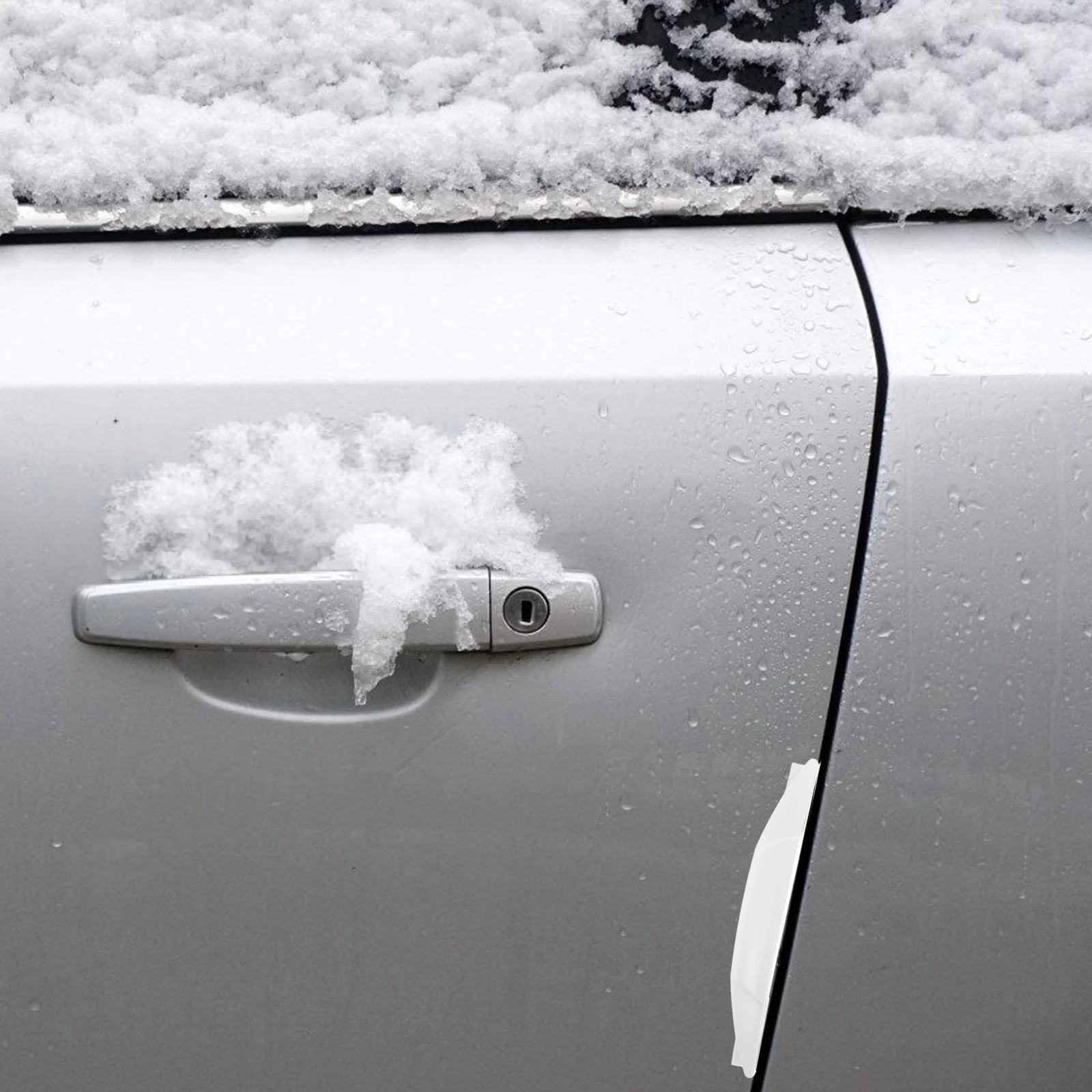 4 шт. дверная полоса для предотвращения столкновений, защита края автомобиля, бамперы, автоматическая защита, прозрачная защита от столкновений из ПВХ