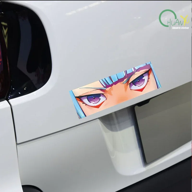 

gazing eyes body glass decoration; suitcase sticker Lucy Rebecca Edgewalker anime reflective sticker