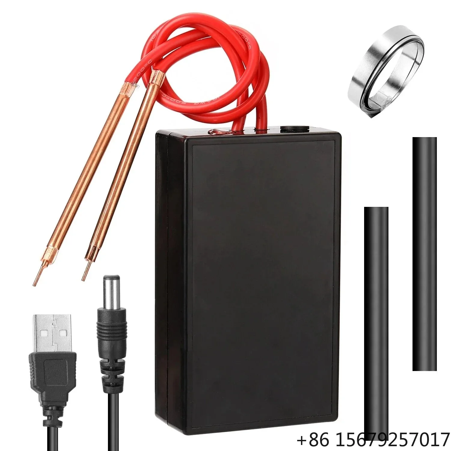 Portable DIY Mini Spot Welding Machine for 18650 Lithium Battery & Nickel Sheet Full Set for Household Repair Charging Included