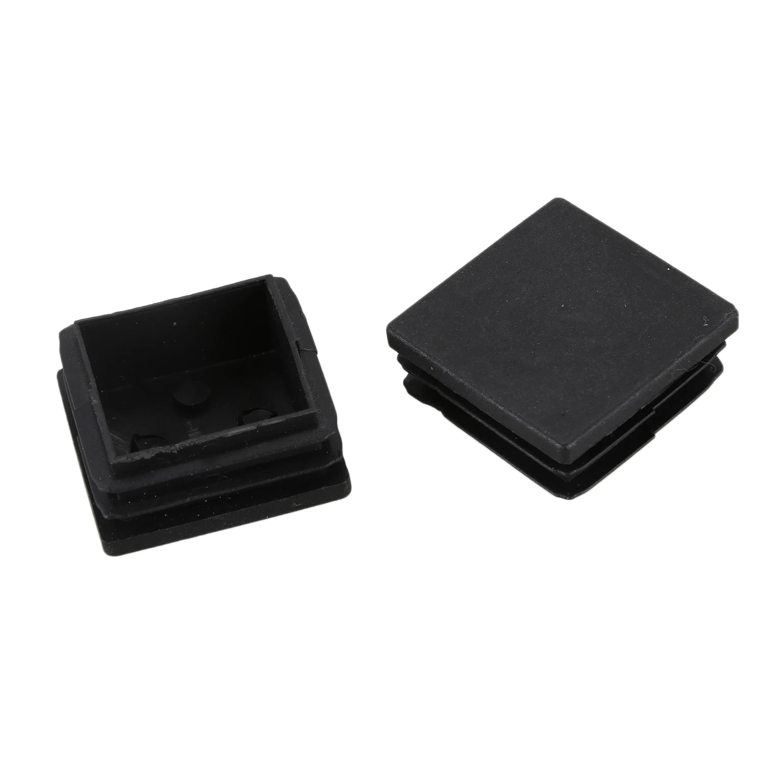 BISM 10 шт. пластиковые квадратные заглушки, вставки для трубок 38 мм x 38 мм