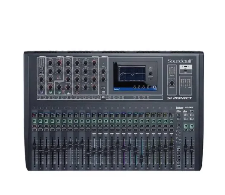 شاشة Lcd جديدة مع لوحة لمس محول الأرقام لـ SOUNDCRAFT Si Impact 40 وحدة تحكم خلط رقمية صغيرة stagebox 32