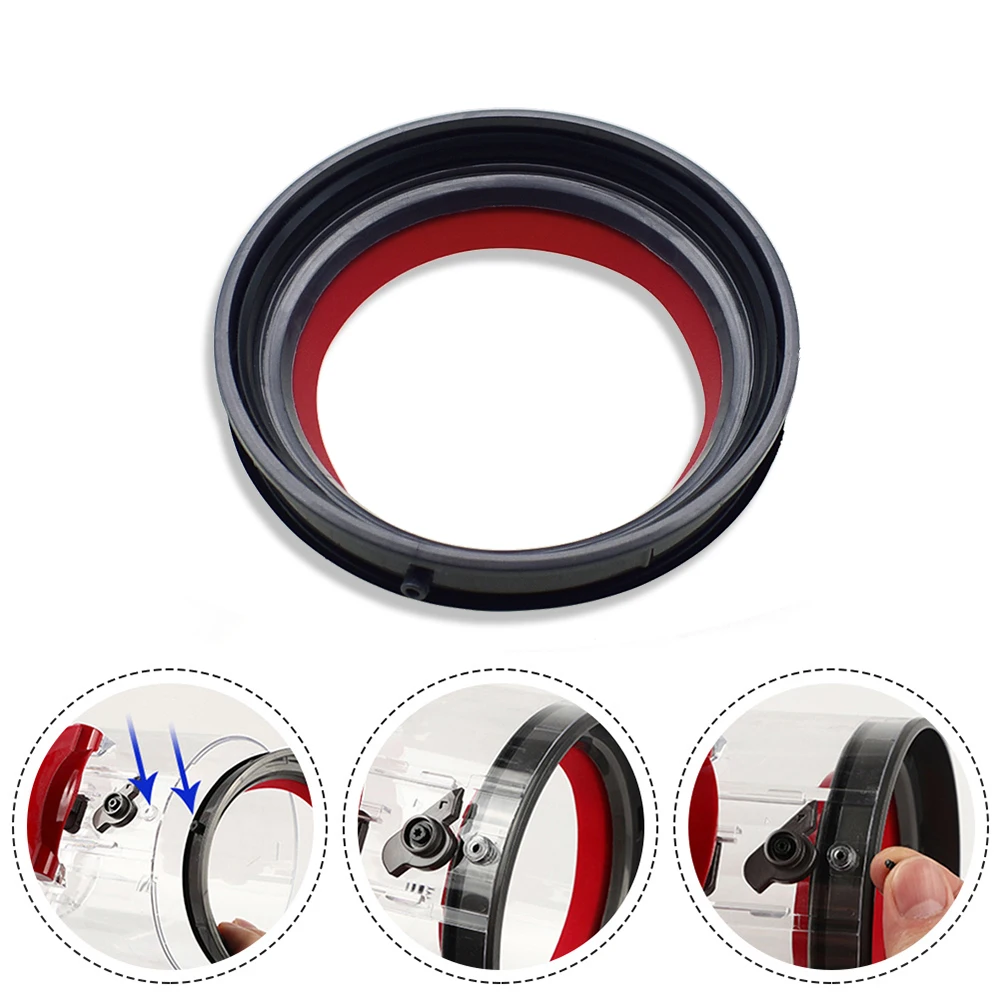 Seals Compatible with Dyson V11 SV14 SV15 V10 SV12 V12 SV20 Dust Bin Top Fixed Sealing Ring Dust Bucket Attachment Vacuum Parts