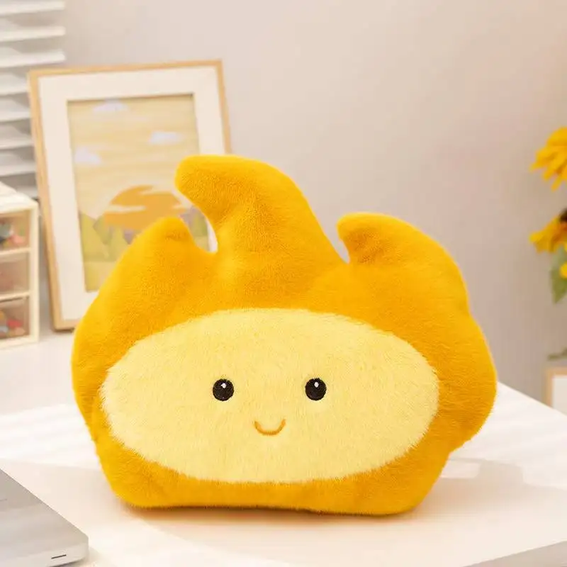 أحدث ليتل لهب اليد الدافئة Kawaii محشوة ألعاب من نسيج مخملي دمية الكرتون أنيمي لطيف هدية للأصدقاء عطلة هدية دمية عيد الميلاد