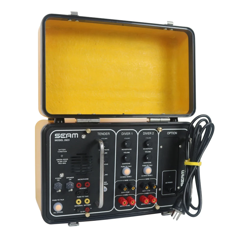 Professional 2 Diver Commercial Diving Equipment Underwater Scud Diving Communication System