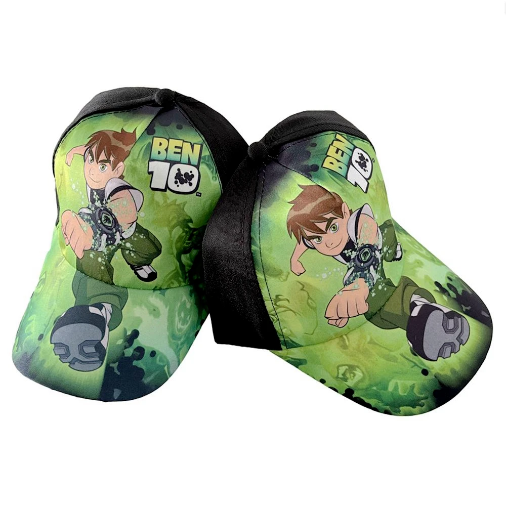 1 Peça Boné de Beisebol de Desenho Animado Ben10 Action Figures Omnitrix Alienígena Verde Menino Energético Chapéu Suprimentos para Festas Brinquedo de Presente