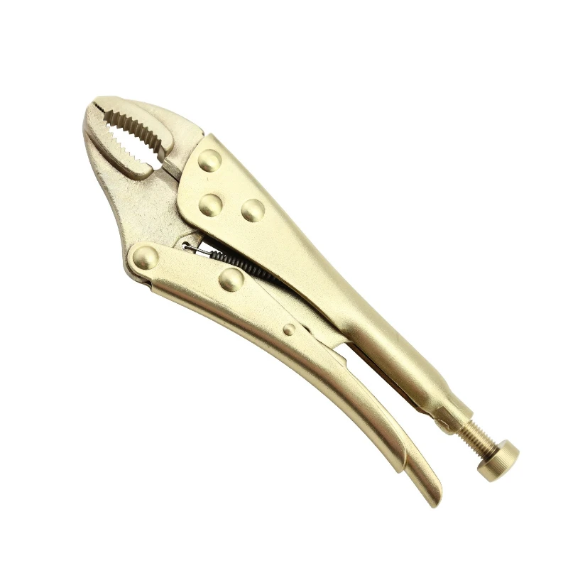 

Explosion-proof power pliers Multifunctional clamp tool Pressure pliers Industrial manual fixed pliers Round mouth round nozzle