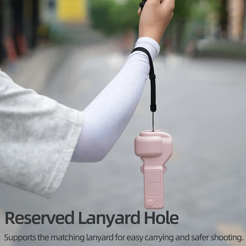 Super Sale Sunnylife Lens Protective Cover for DJI Osmo Pocket 4P Integrated Gimbal Camera Protective Case Cover Hood Black