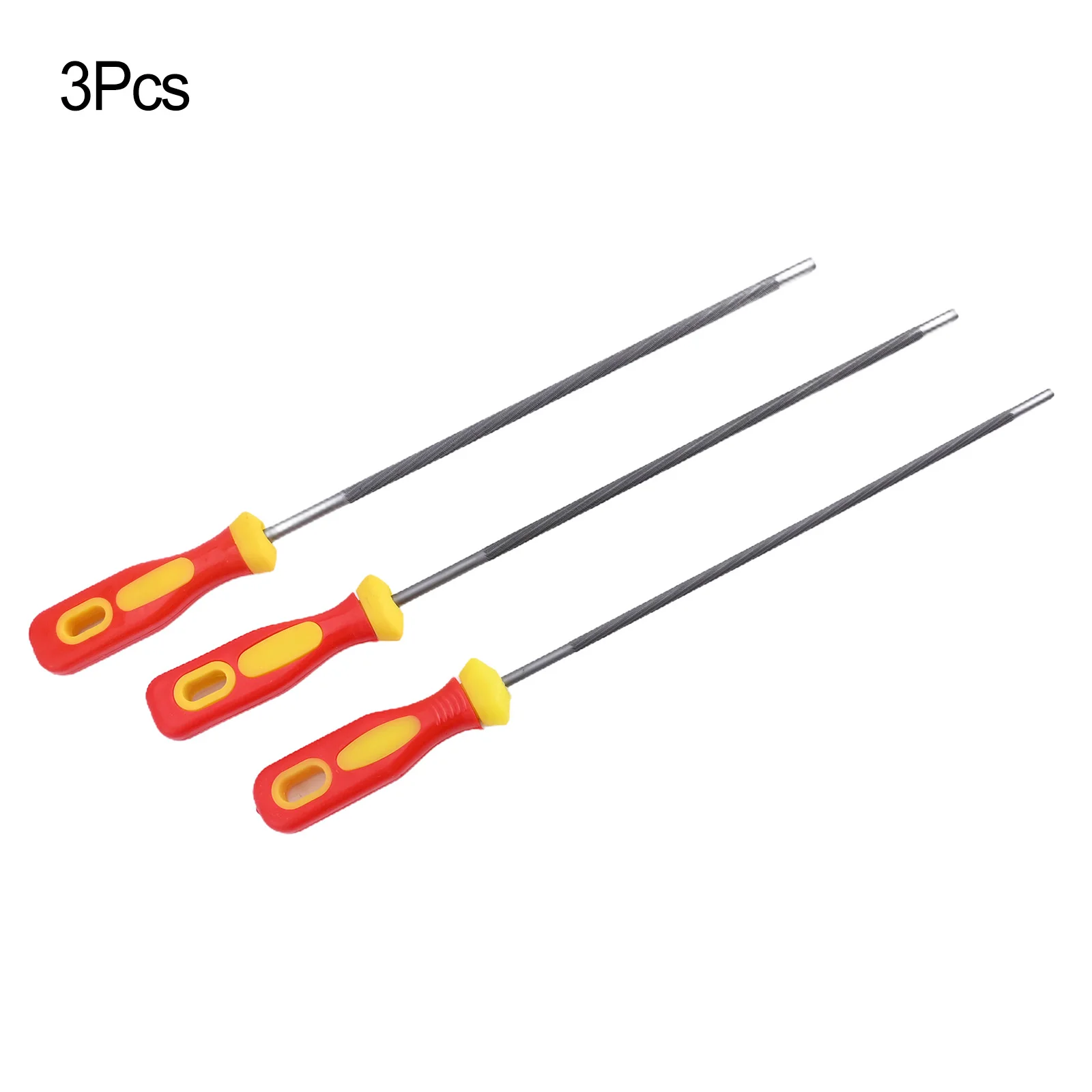 3pcs 4.0/4.8/5.5cm Sharpening Chainsaw Saw Chain Files Sharpener For Woodwork Chainsaw File Hand Tools