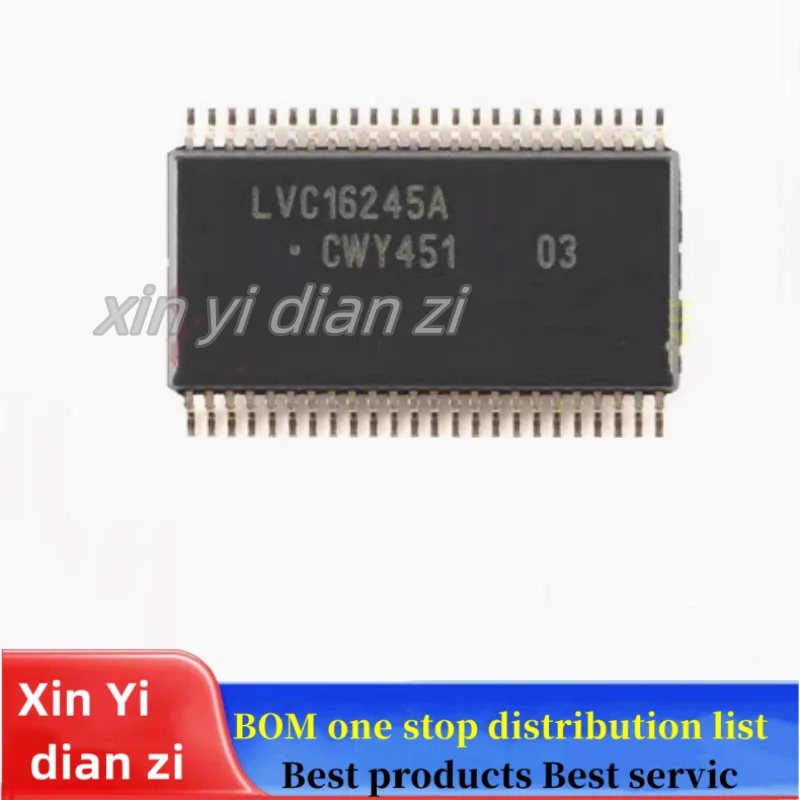 5 unids/lote LVC16245A LVC16245 SSOP 16 bits transceptor de bus chips ic en stock