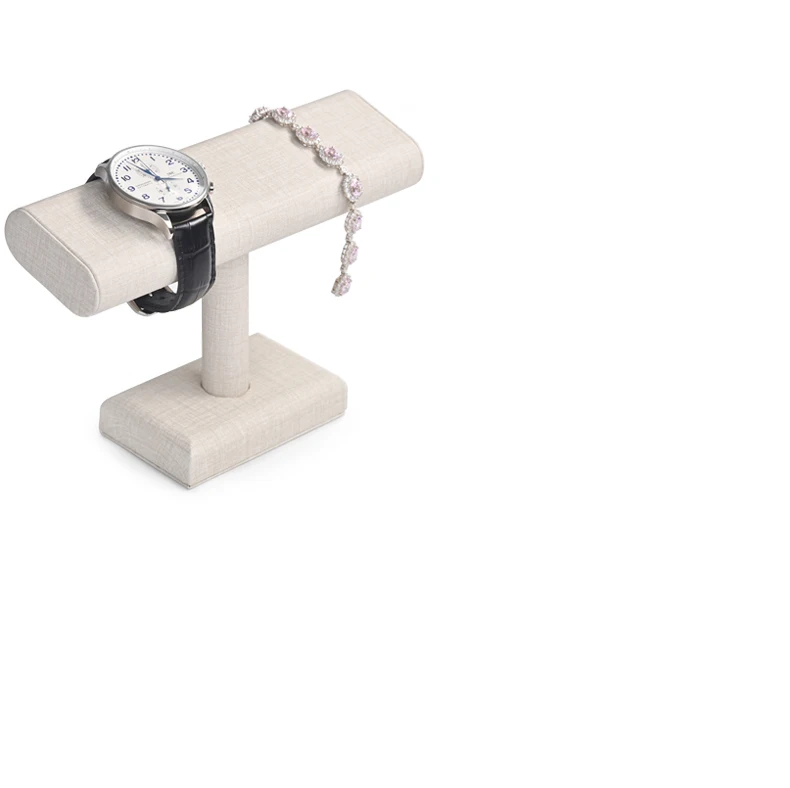 Oirlv Uhrenständer Uhrenhalter Seitenlagerregal PU-Leder Uhrenständer Armband-Aufbewahrung Armbandhalter – Detail 13