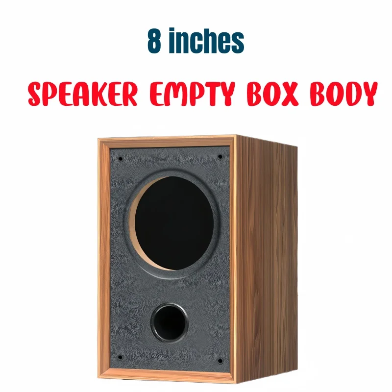 DIY Audio Modification,E8Q-8 inch Speaker Empty Box Body, Full Range Style Speakers Box,Can Installing 