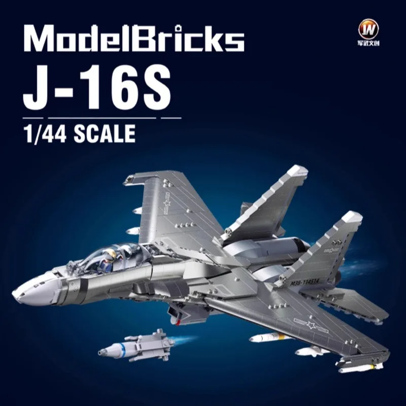 Sluban Militare J16 Multiruolo Aereo Da Caccia Modello di Aereo Building Blocks Bambini Ragazzi Aereo Mattoni Giocattoli Regalo Di Natale