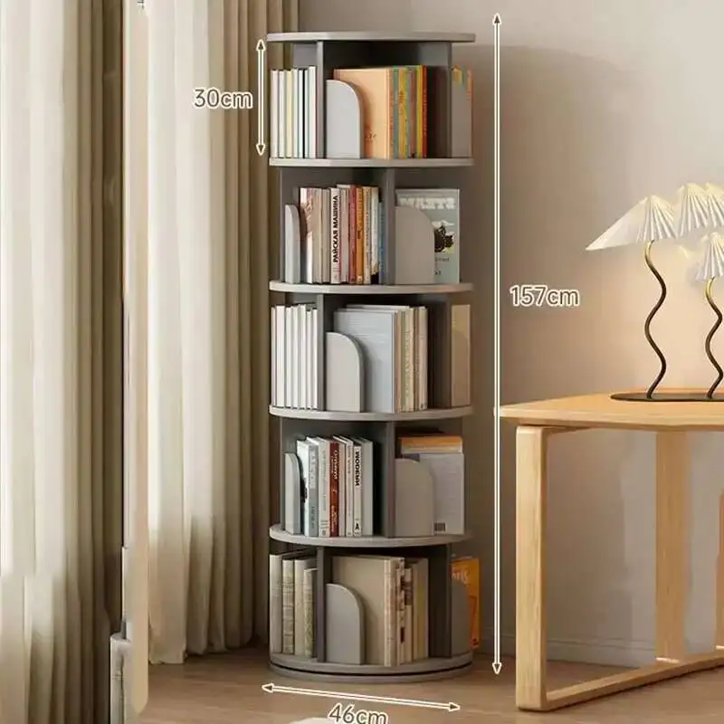 English Display Luxury Shelf European Book Nordic Vintage Story Book Shelf Library Aesthetic Wood Estanteria Trendy Furniture