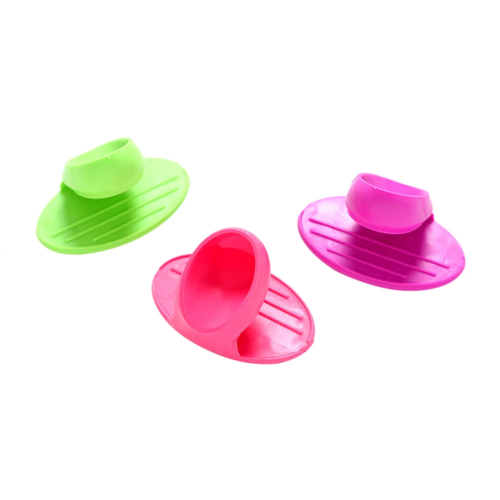 

3pcs Silicone Clip Heat Protection Anti-Hot Kitchen Tool Insulation Handle Set Protective Hand Clips Kitchen Tools