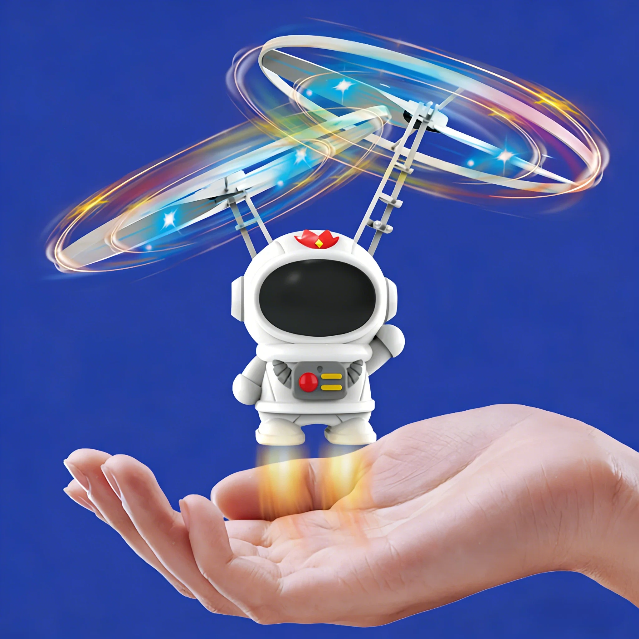 

Mini Infrared Induction Flying Toy Astronaut Style Aircraft Helicopter Toy Induction Flying Machine Automatic Flight Kids Toy