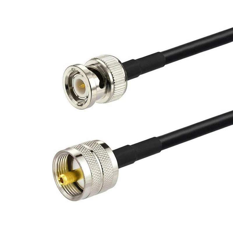 BNC Male To Male UHF Antenna PL259 Extension Cable