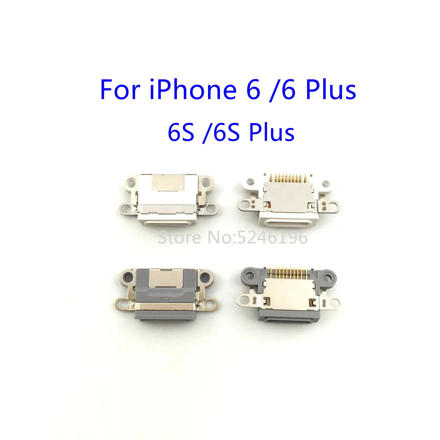 

2pcs Mini USB Jack Charging Port Connector For iPhone 6 iPhone 6S iPhone 6 Plus 6P For iPhone 6S Plus 6SP Replace Part