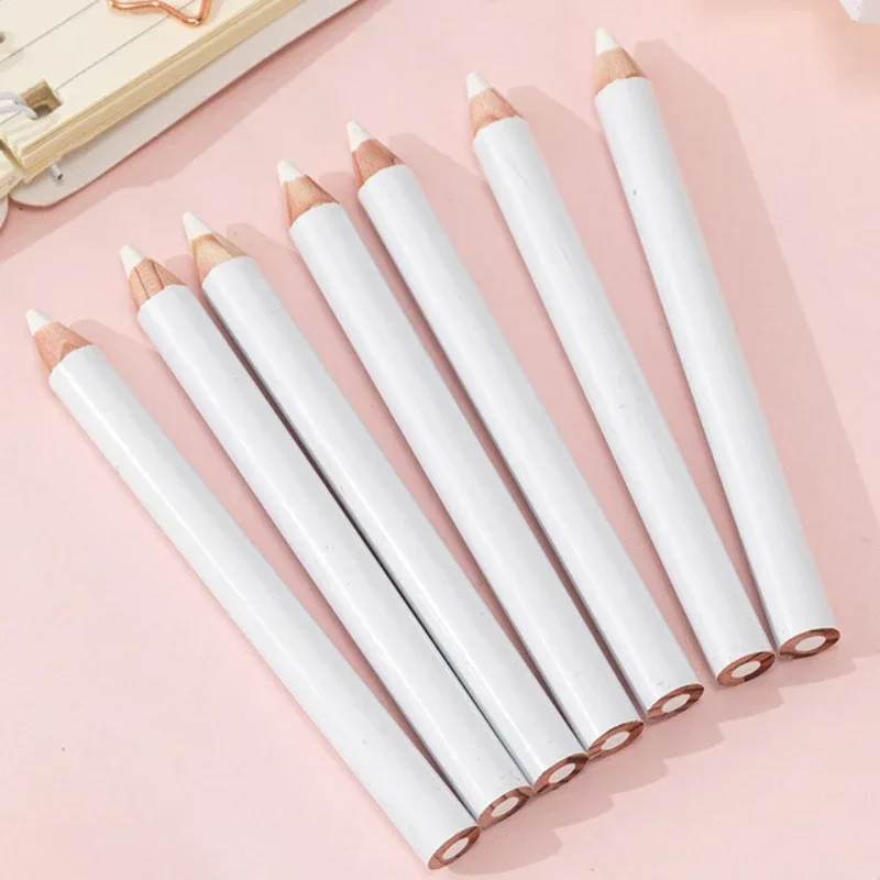 Minimalist Wind 3.5-inch 7-piece Set of Handmade Sewing Pens Sewing Tools DIY White Pencils Cutting and Marking Supplies