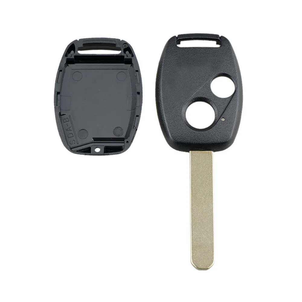 2 Buttons Car Remote Key Shell Auto Key Fob Case Replacement Parts Fit for Honda Accord  Civic CR-V Pilot