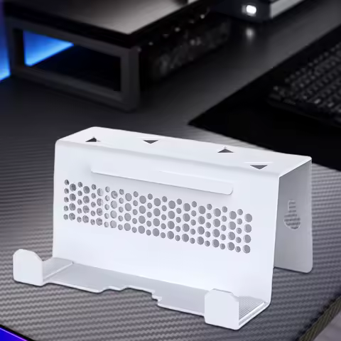 Wall Stand Holder Space Saver Console Dock Bracket TV Dock Accessories for PS5 Portal/ROG Ally X/Switch/Steam Deck