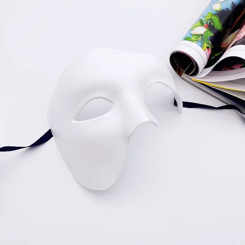 Creative Phantom Masquerade Cosplay Mask Plastic Half Face Mask for Men Women Carnival Party Costume Props