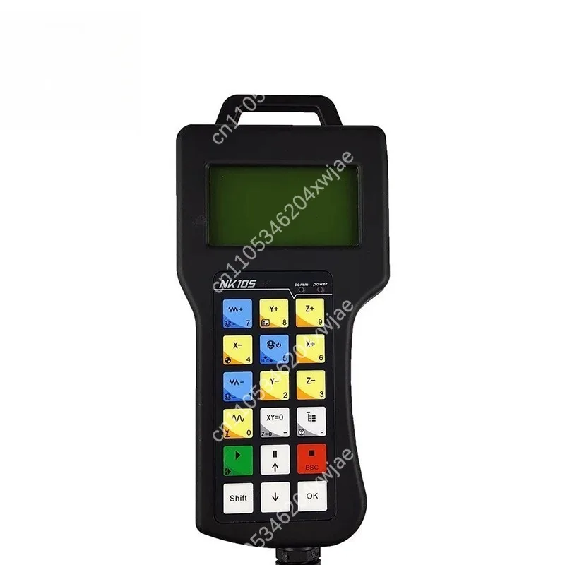 NK105-3MS G2 G3 G3T 3 Axis 4 Axis DSP CNC Controller Handheld Pendant for Woodworking Engraving Lathe Machine System