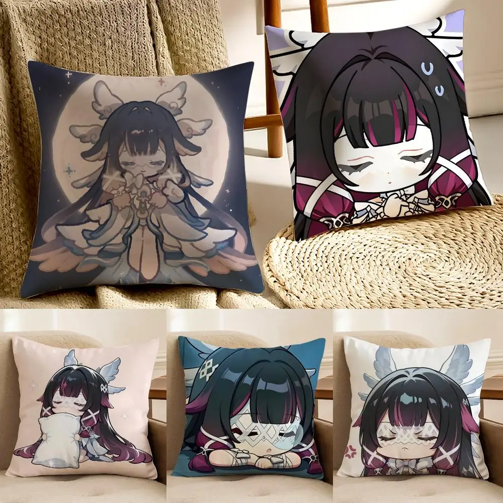 C-Chibi Columbia Cushion Cover Pillowcase Anti-dustmite living Room Sofa Decor Cushion Room