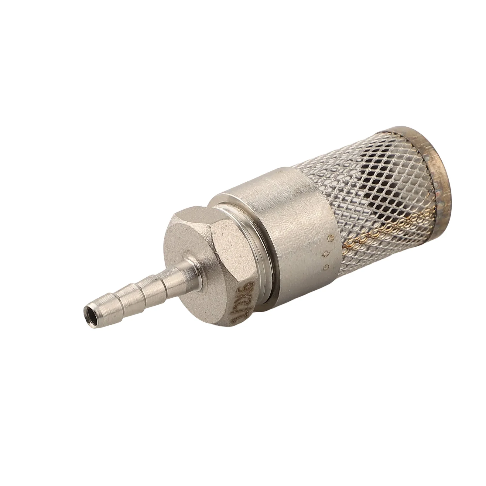 Stainless Steel 304 Hose Barb Strainer Filter with 1.5mm Mesh for Use in Fuel Gas Water Pump Irrigation and Aquarium Pipe Setups